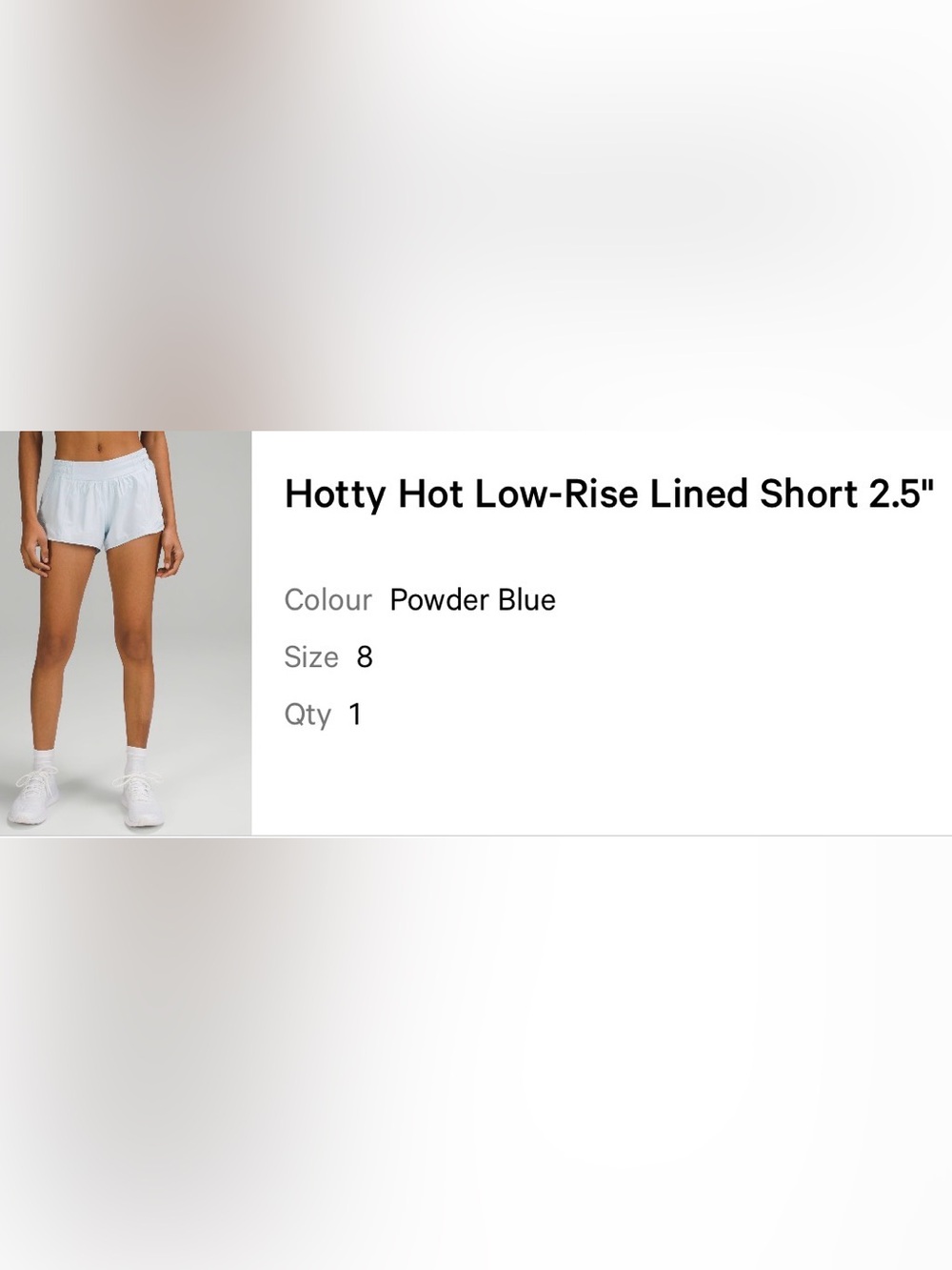 Lululemon Hotty Hot LOW RISE 2.5